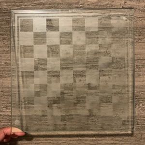 Glass Chess Board
